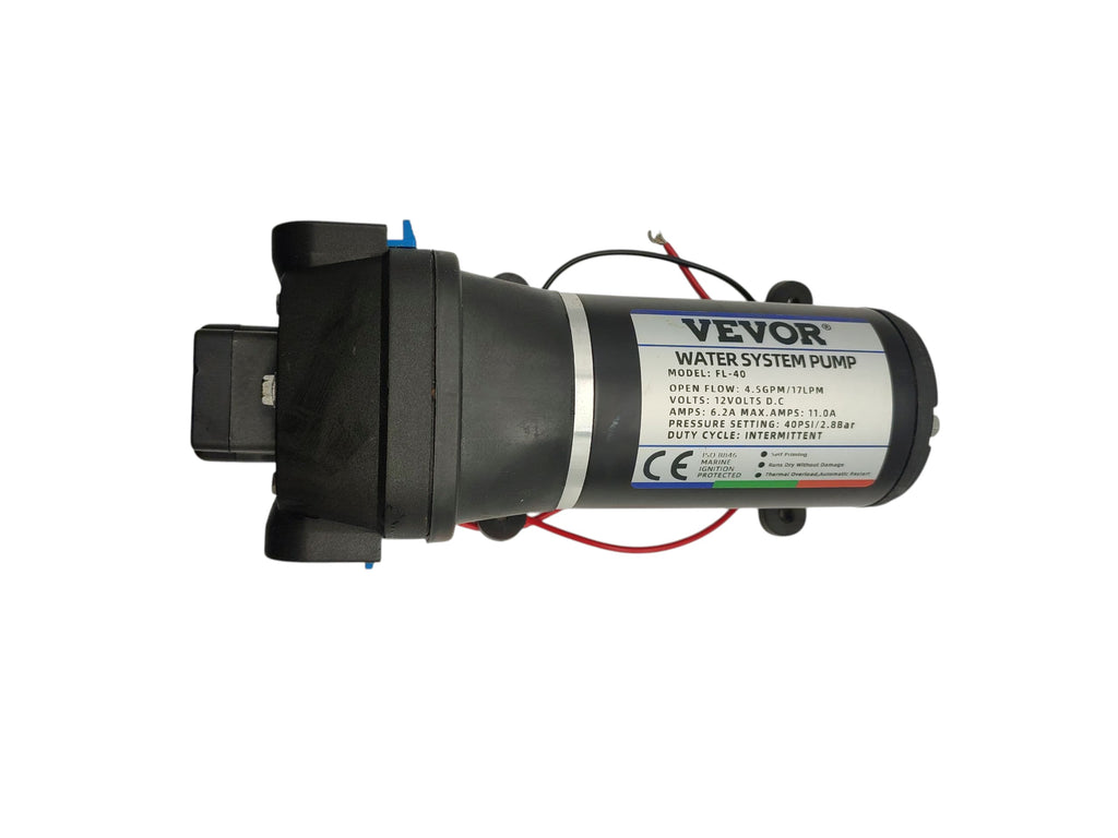 BananaB Wasserpumpe 12V Membranpumpe 17 l/min Druckpumpe