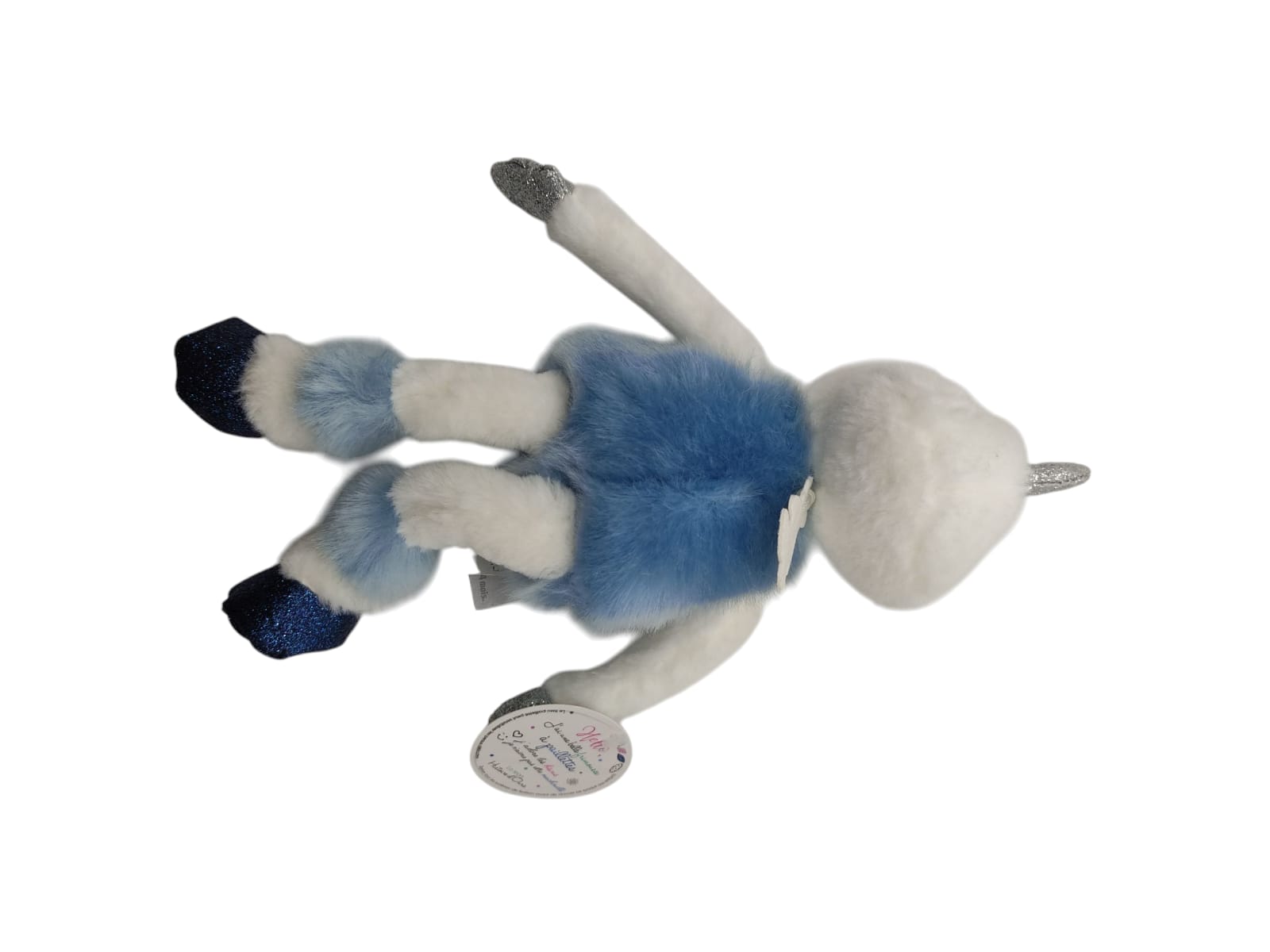 Histoire d’Ours Rhino Rhinou 25 cm Les Petits Twist Blau