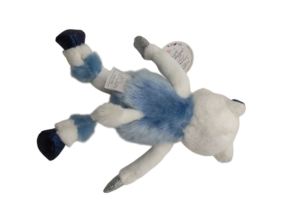 Histoire d’Ours Rhino Rhinou 25 cm Les Petits Twist Blau