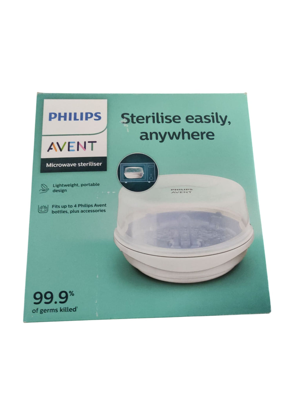 Philips Avent Mikrowellen Dampfsterilisator Babyflaschen Sterilisator