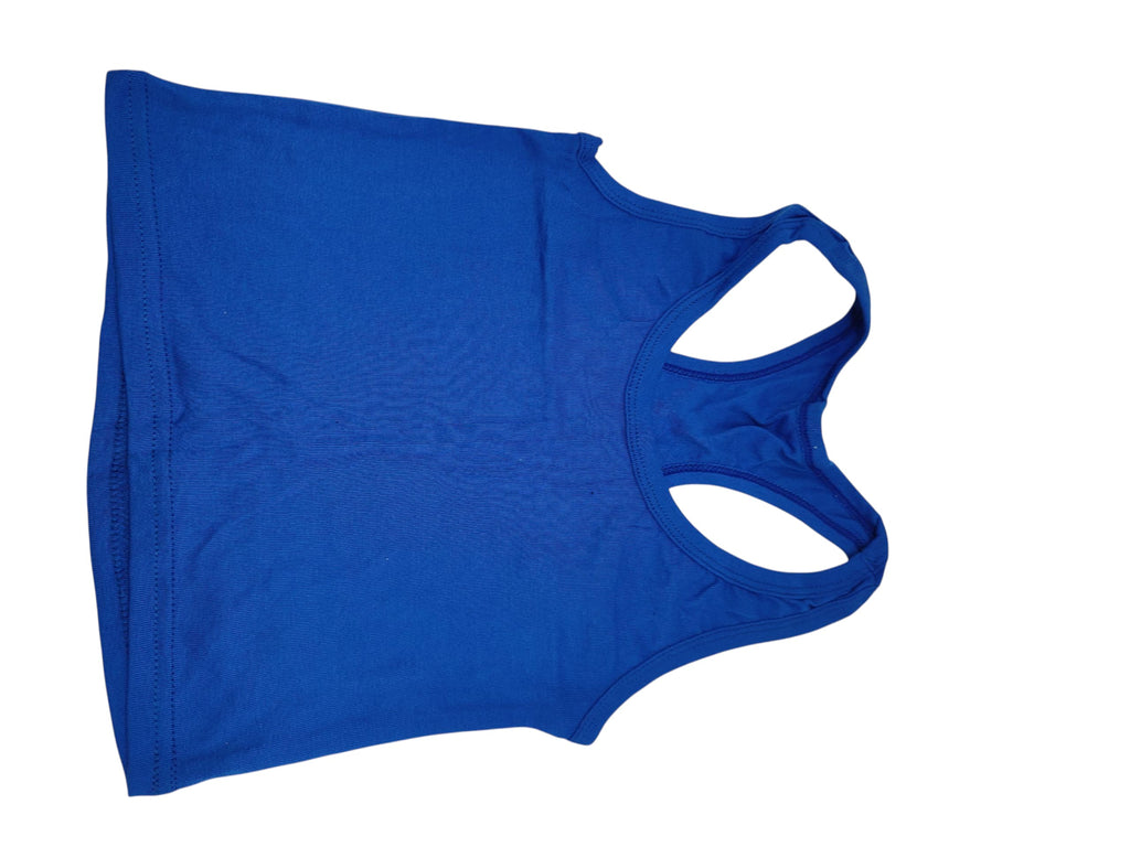 FEPITO Damen Crop Tops Baumwolle Sport T-Shirts 6 Stück S/M