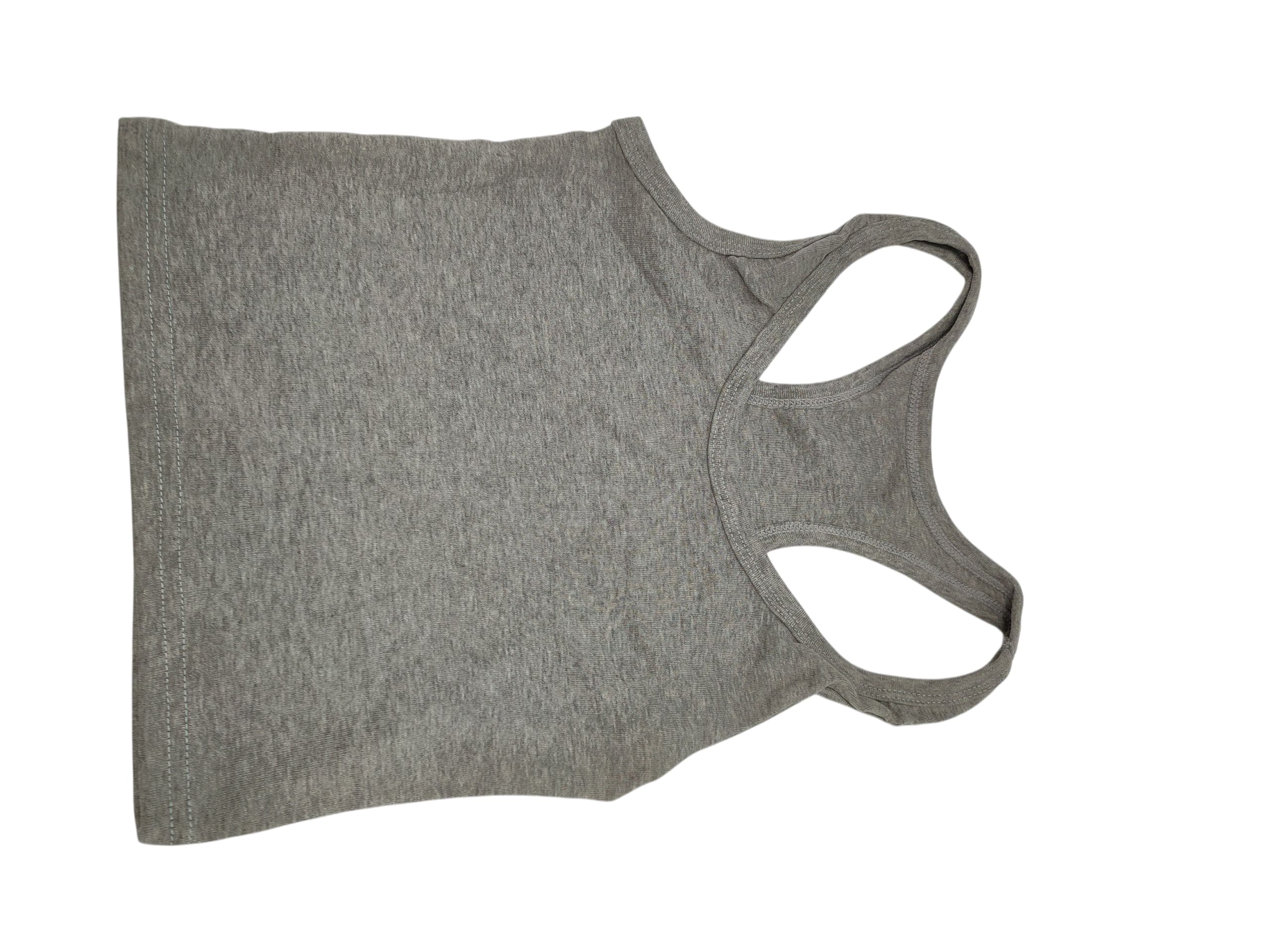 FEPITO Damen Crop Tops Baumwolle Sport T-Shirts 6 Stück S/M