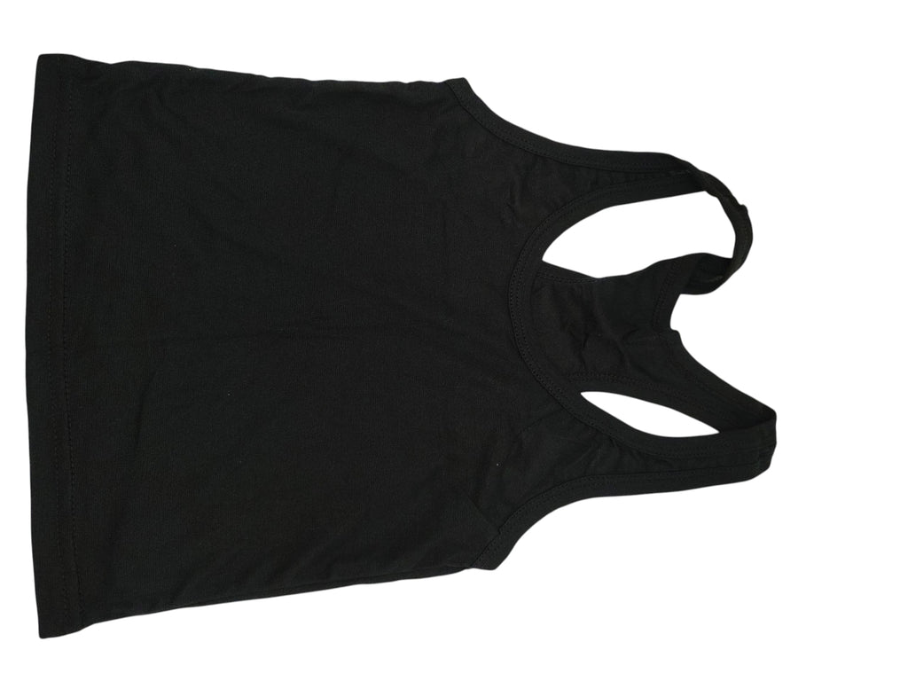 FEPITO Damen Crop Tops Baumwolle Sport T-Shirts 6 Stück S/M