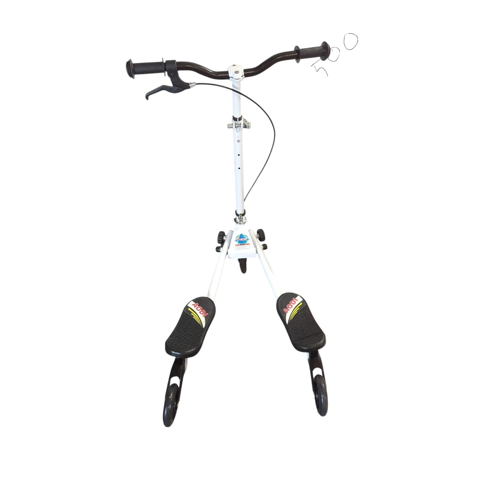 AOODIL Swing Wiggle Scooter Tretroller Kinder faltbar 3-8 Jahre