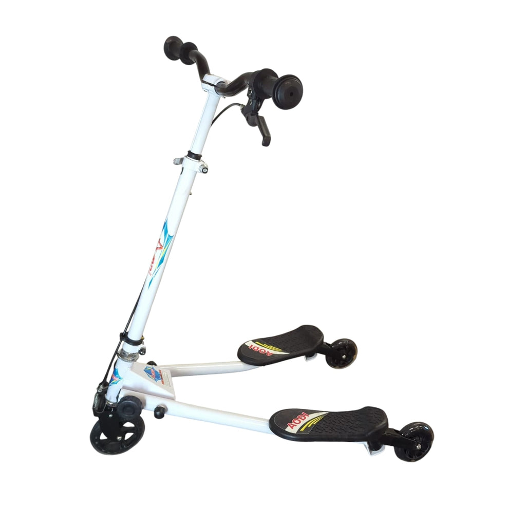 AOODIL Swing Wiggle Scooter Tretroller Kinder faltbar 3-8 Jahre