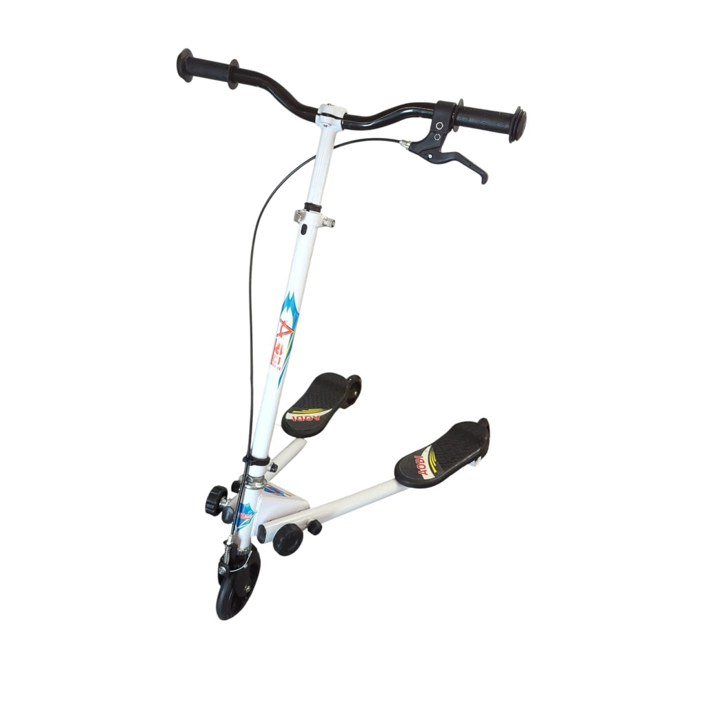 AOODIL Swing Wiggle Scooter Tretroller Kinder faltbar 3-8 Jahre