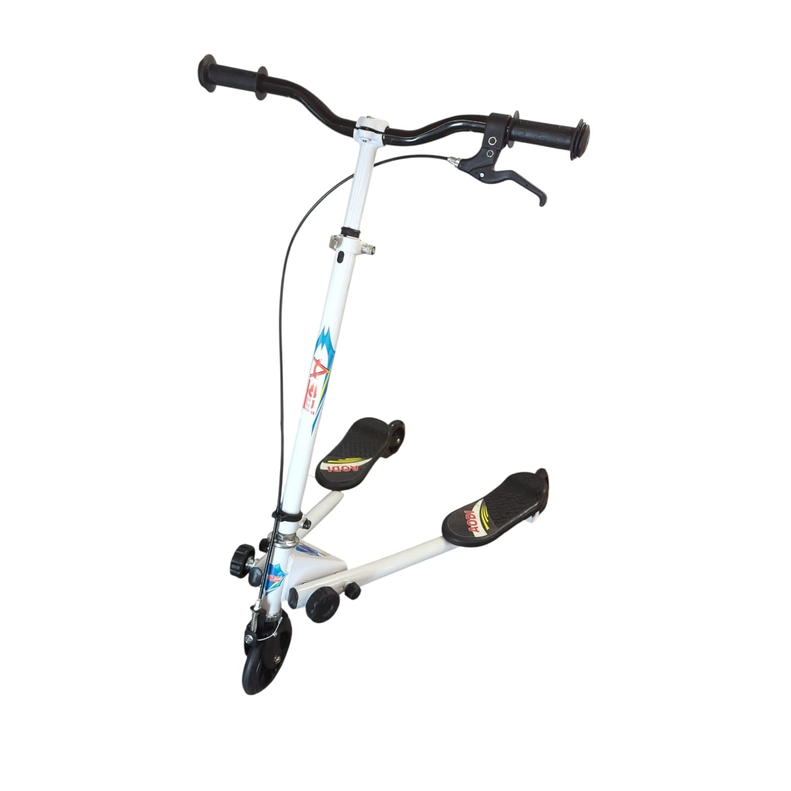 AOODIL Swing Wiggle Scooter Tretroller Kinder faltbar 3-8 Jahre