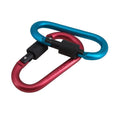 Gimars Karabiner Schraubverschluss 10 Stück Aluminium