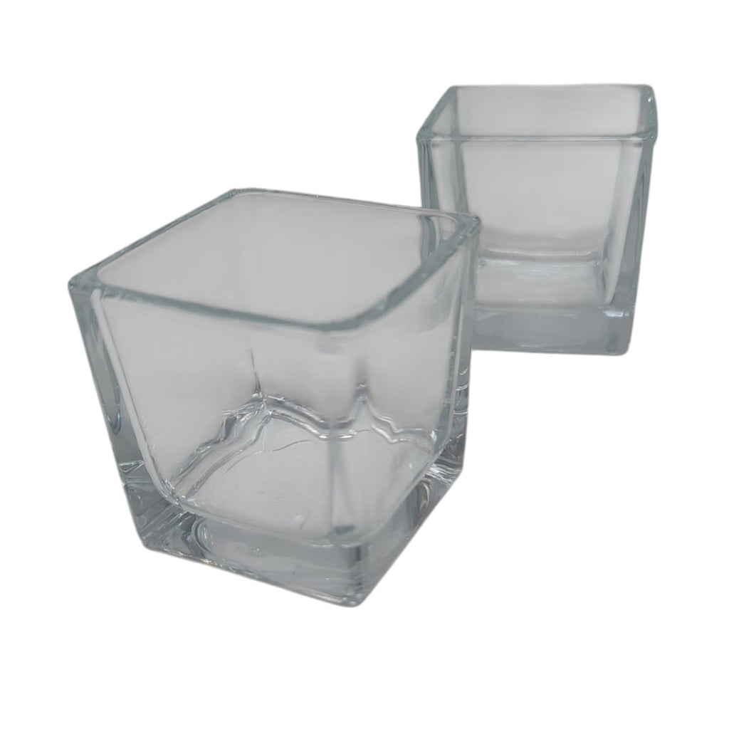 AmazonCommercial Hospitality Glas-Kerzenhalter 109 ml 6-teiliges Set