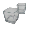 AmazonCommercial Hospitality Glas-Kerzenhalter 109 ml 6-teiliges Set