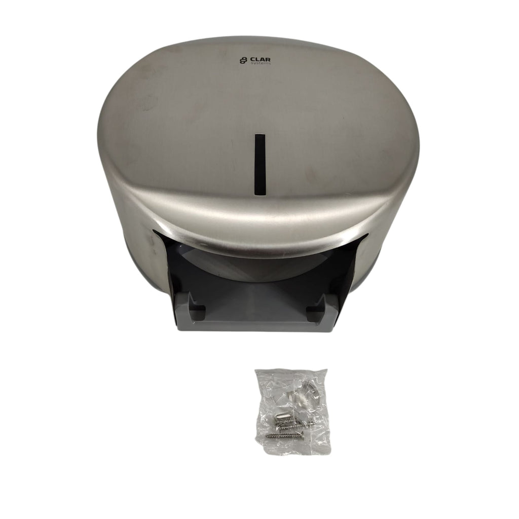 Clar Systems Toilettenpapierspender Edelstahl WC Papier Spenderl