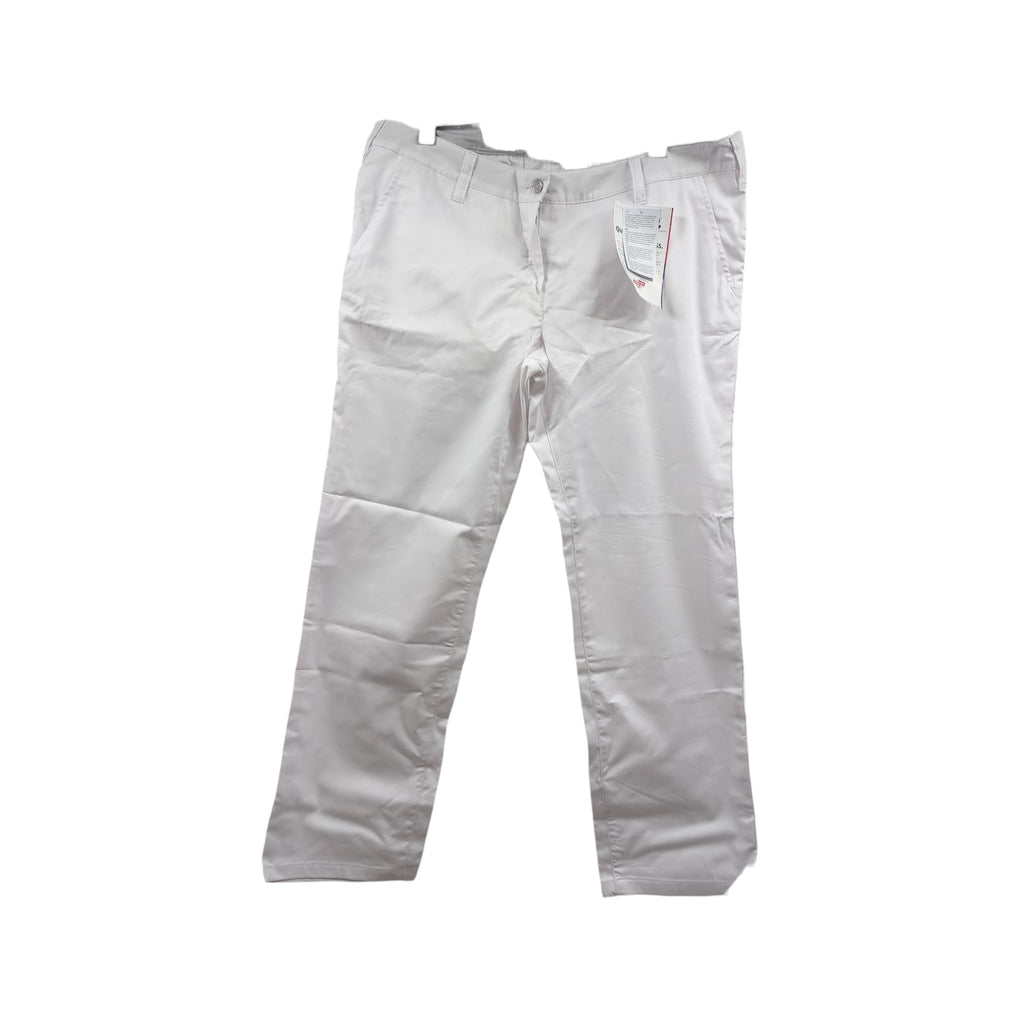 BP 1734-686-21 Damen Chino Hose elastischer Stoff Gr. 46L Weiß