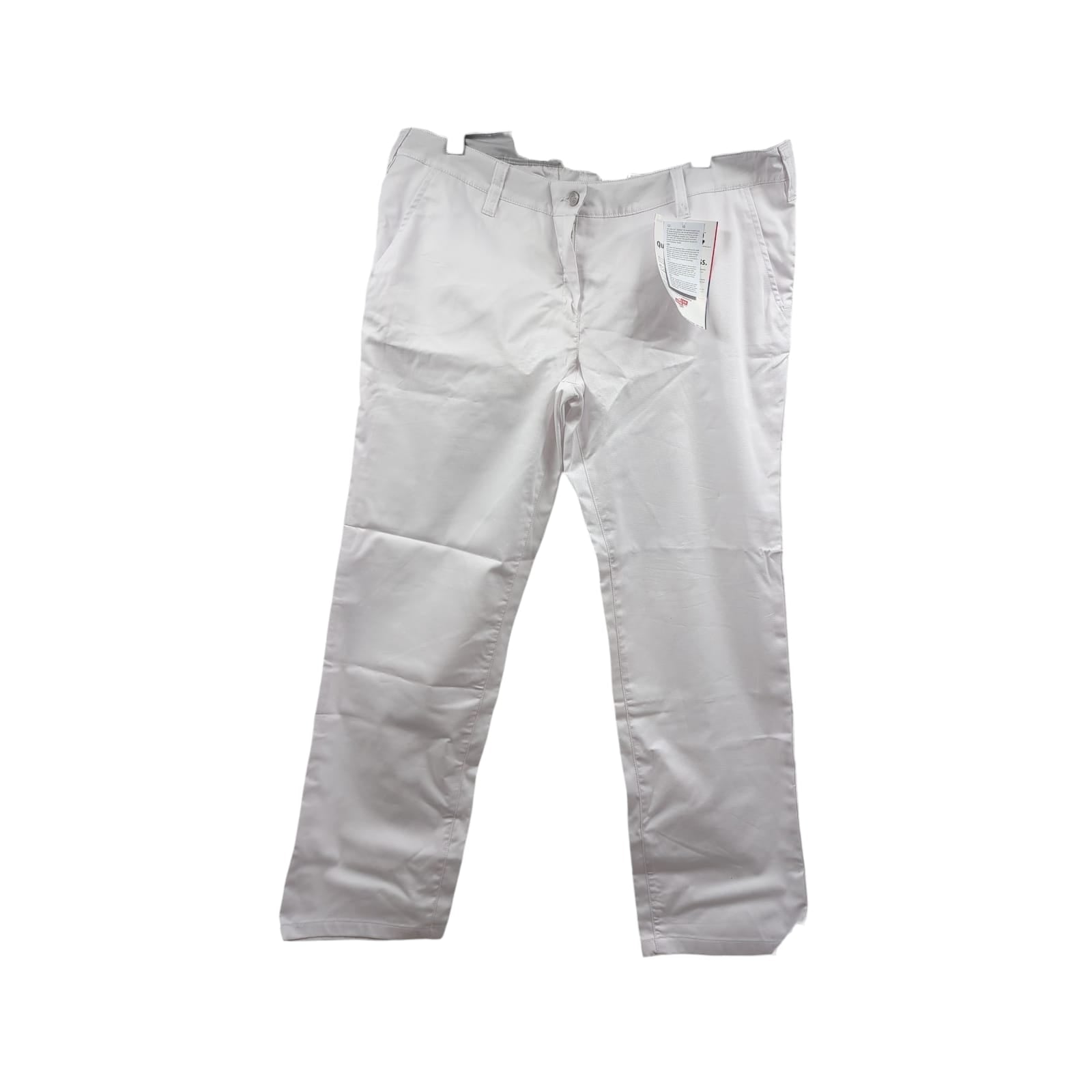 BP 1734-686-21 Damen Chino Hose elastischer Stoff Gr. 46L Weiß