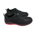Sicherheitsschuhe ELTEN MADDOX BOA schwarz-rot Low ESD S3, Herren, Größe 45
