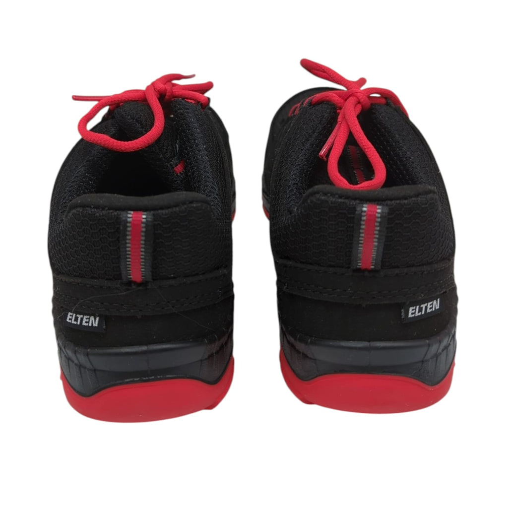 ELTEN MADDOX Safety Shoes S3 Black-Red Men's Size 38