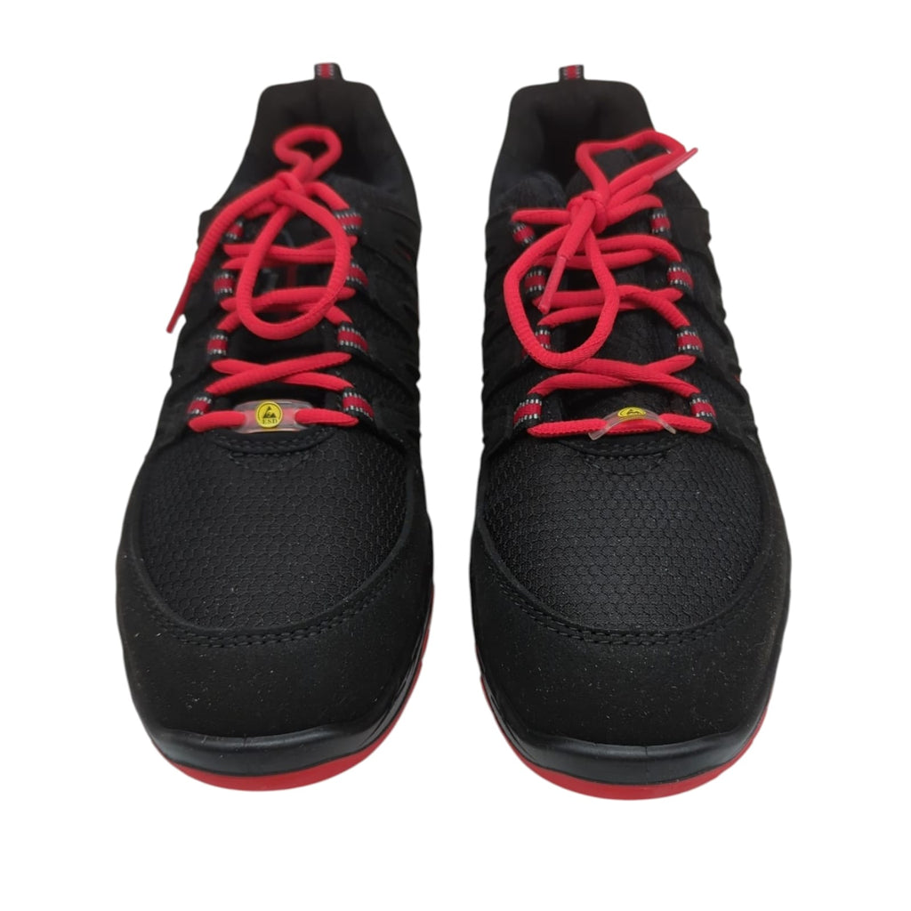 ELTEN MADDOX Safety Shoes S3 Black-Red Men's Size 38