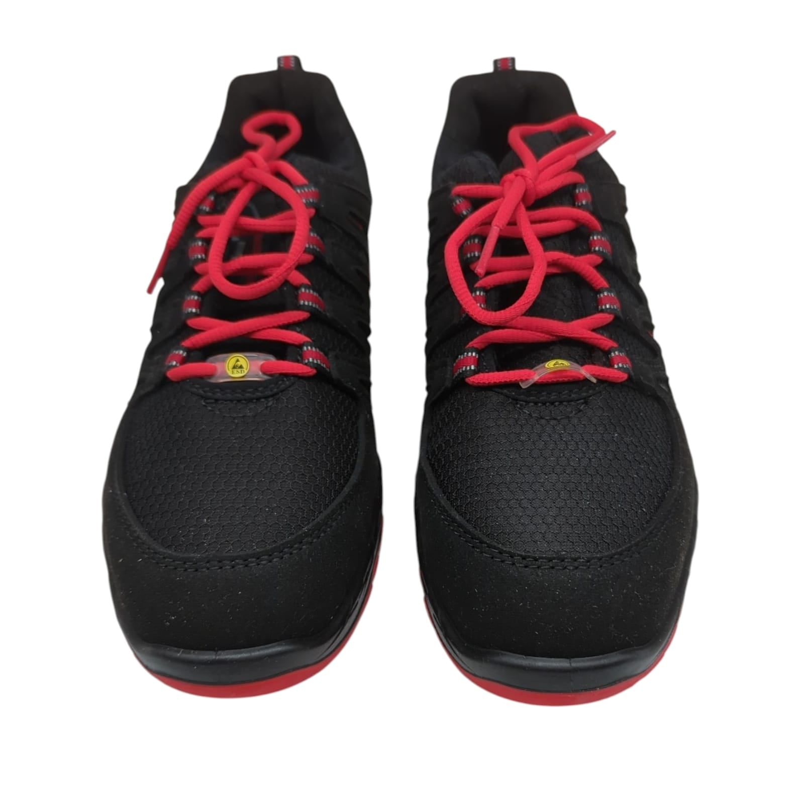 ELTEN MADDOX Safety Shoes S3 Black-Red Men's Size 38