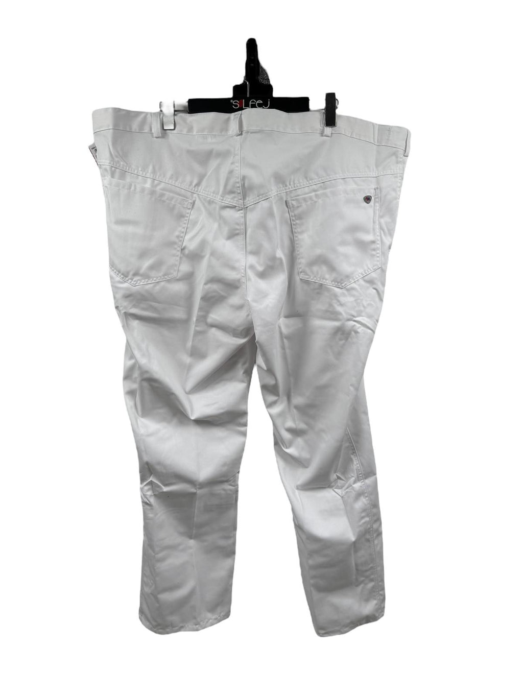BP 1643-558-21 Unisex Hose Jeansstil Arbeitshose Gr. 3XL Weiß