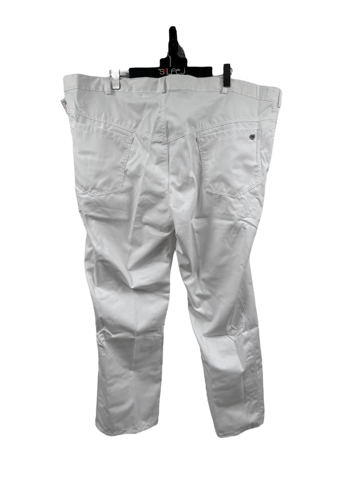BP 1643-558-21 Unisex Hose Jeansstil Arbeitshose Gr. 3XL Weiß
