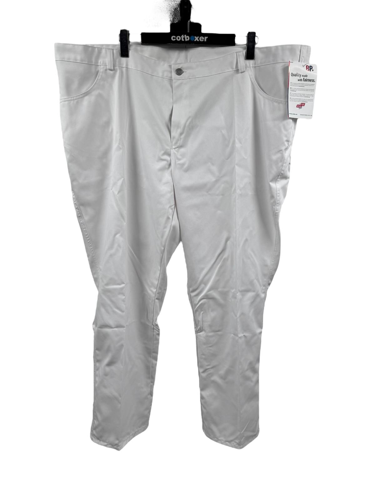 BP 1643-558-21 Unisex Hose Jeansstil Arbeitshose Gr. 3XL Weiß