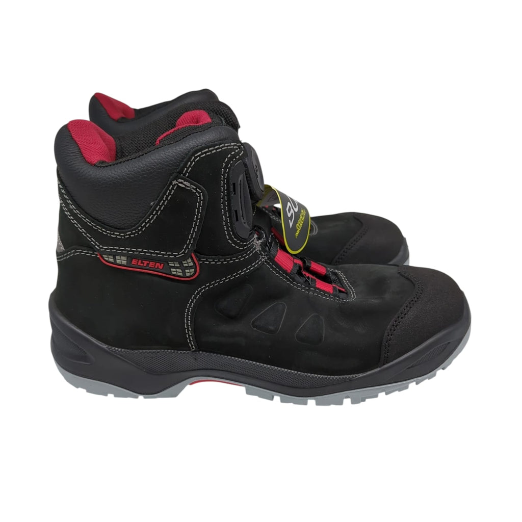 ELTEN Till BOA Mid ESD S3 Sicherheitsschuhe Gr. 43 Schwarz