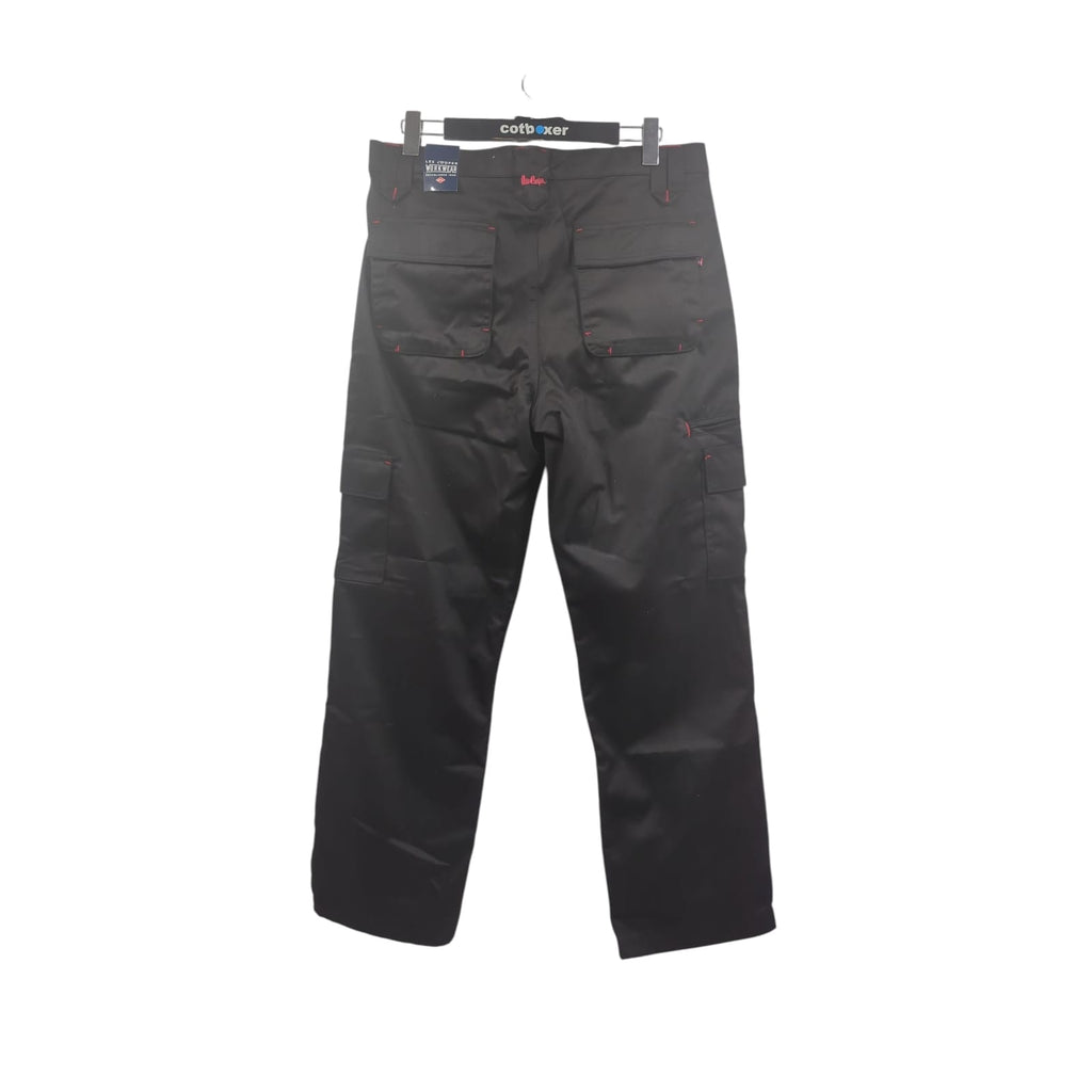 Lee Cooper LCPNT206 Arbeitshose 36W/31L Schwarz