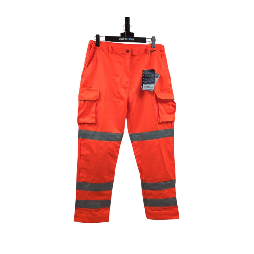 Portwest LW71 Damen Arbeitshose High-Vis Orange Größe L