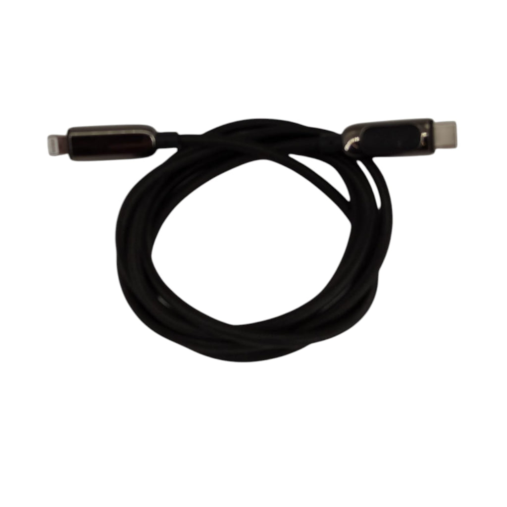 AICase USB-C auf Lightning Kabel LED-Display 120 cm für iPhone 13 12 11