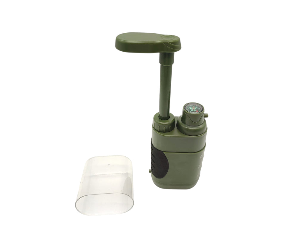 Lixada Water Filter Pump Camping Water Filter 5000L with Storage Bag