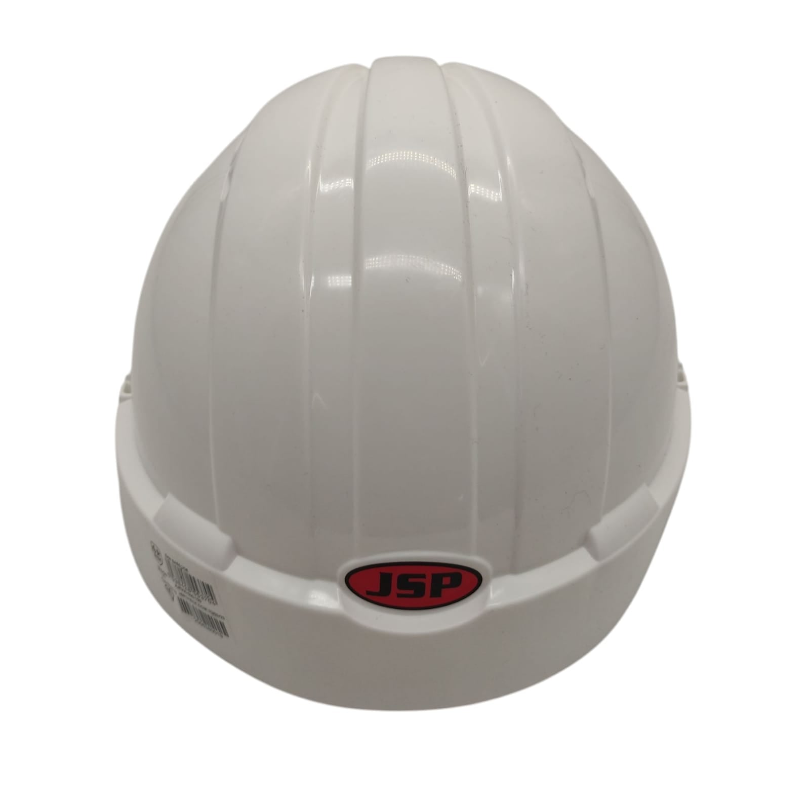 JSP EVO2 Schutzhelm belüftet Standard Schirm OneTouch Ratsche Weiß