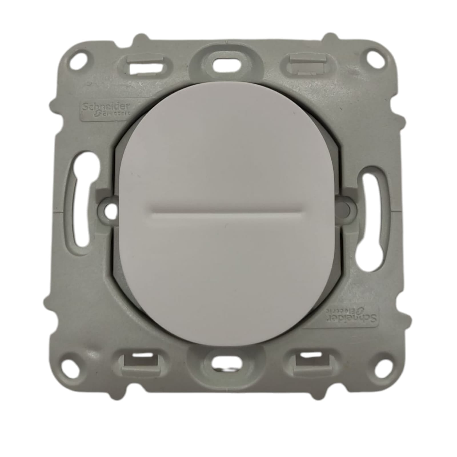 -cheap-Schneider Electric S261206 Ovalis Push Button 10A White without Cover Plate