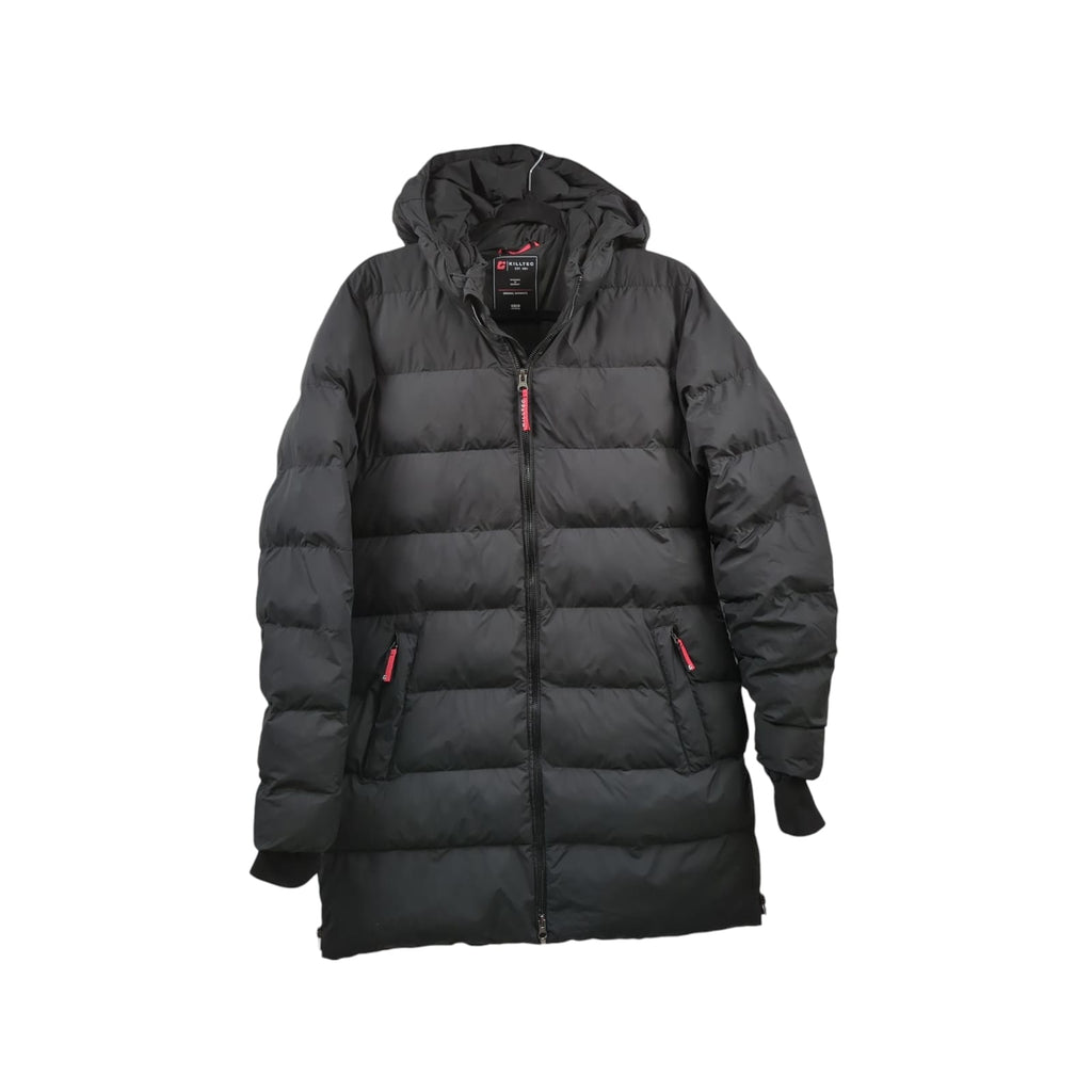 killtec KOW 359 GRLS QLTD PRK Girls' Quilted Parka Hood Black 176