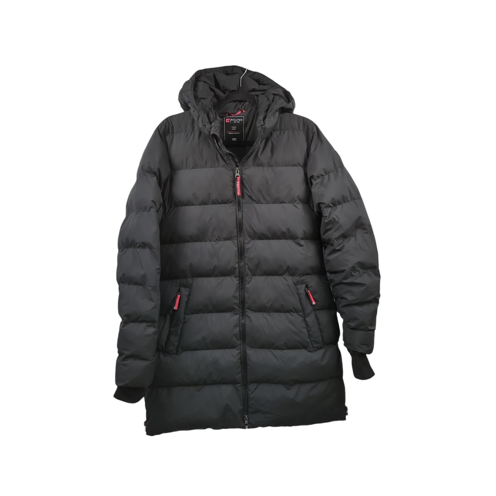 killtec KOW 359 GRLS QLTD PRK Girls' Quilted Parka Hood Black 176