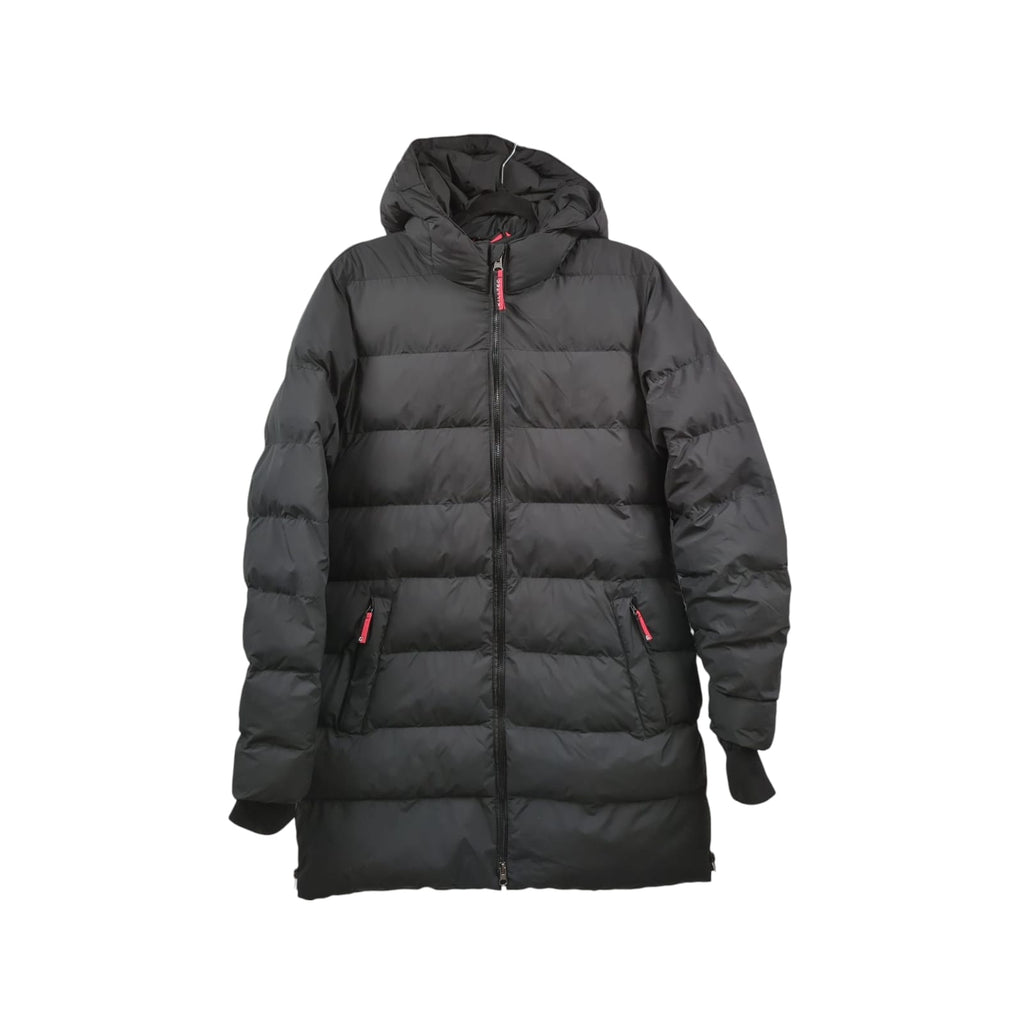 killtec KOW 359 GRLS QLTD PRK Girls' Quilted Parka Hood Black 176
