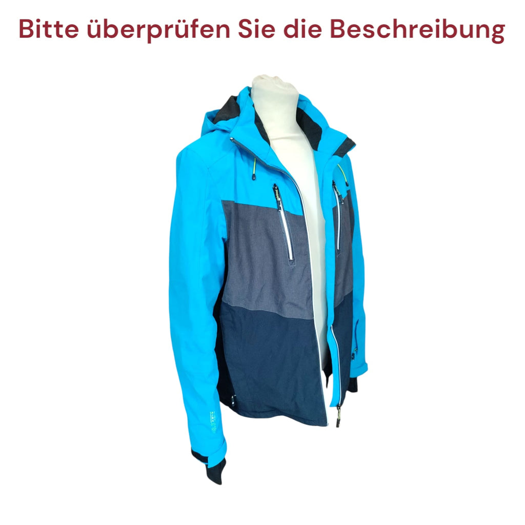 Killtec KSW 45 MN Skijacke Herren Funktionsjacke Gr. M Schwarz-Blau