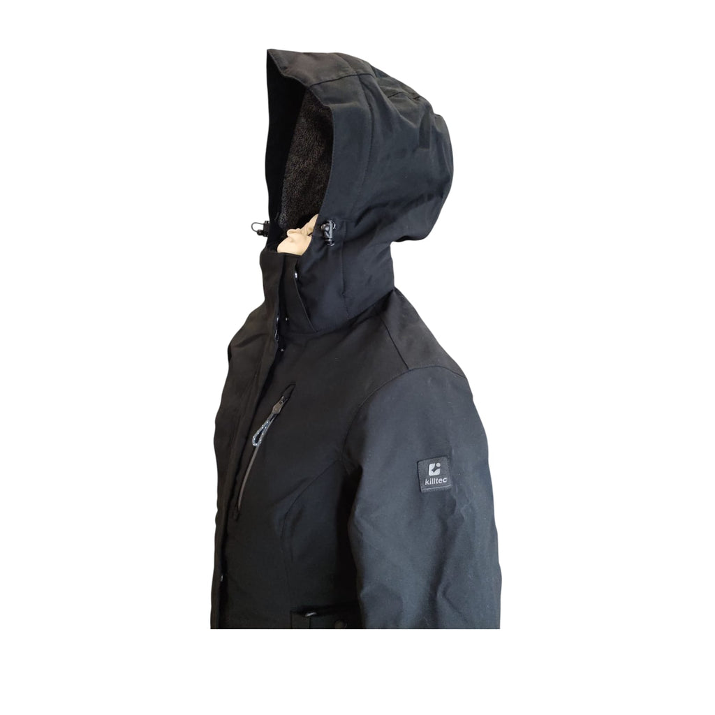 killtec Functional Parka Hood Black Size 36