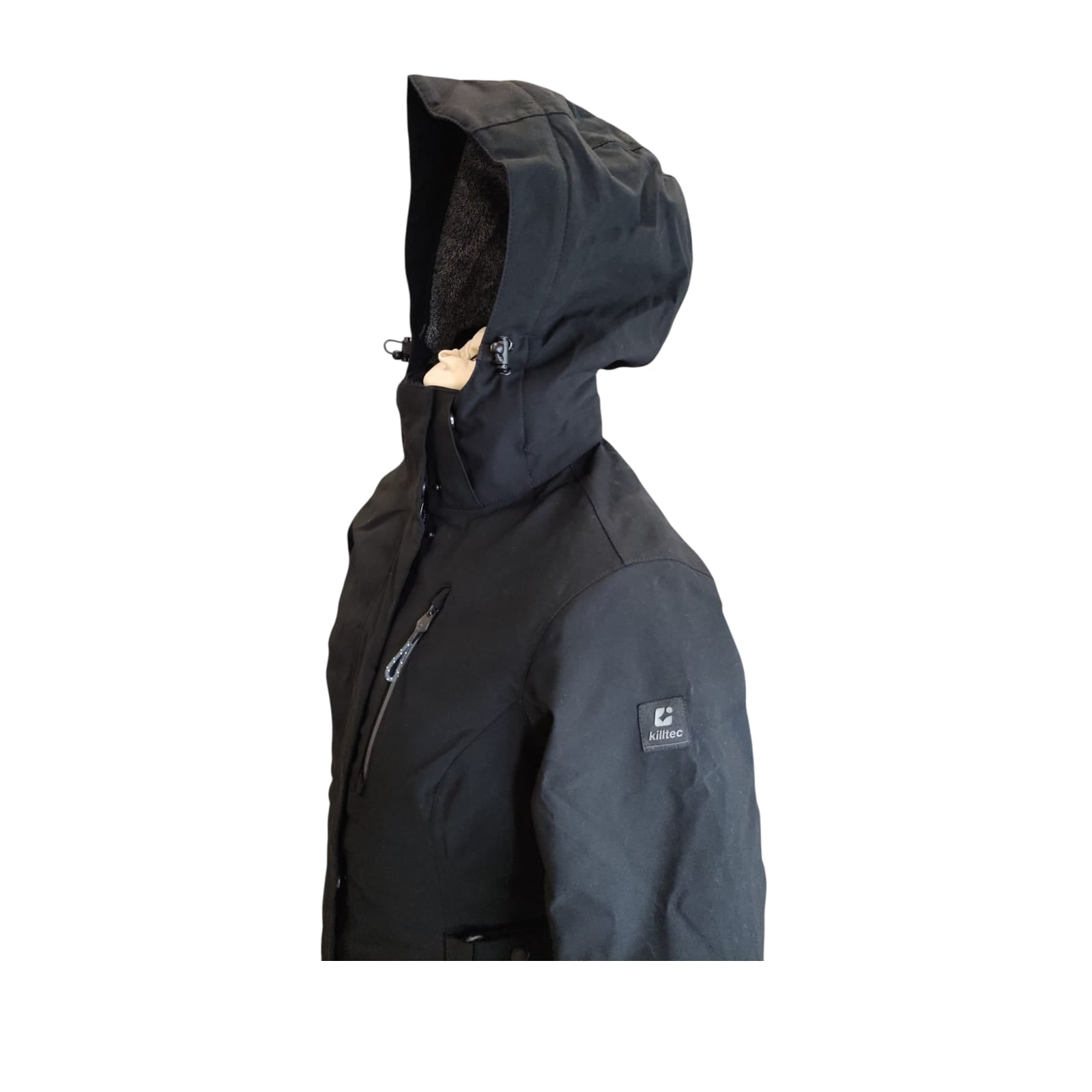 killtec Functional Parka Hood Black Size 36