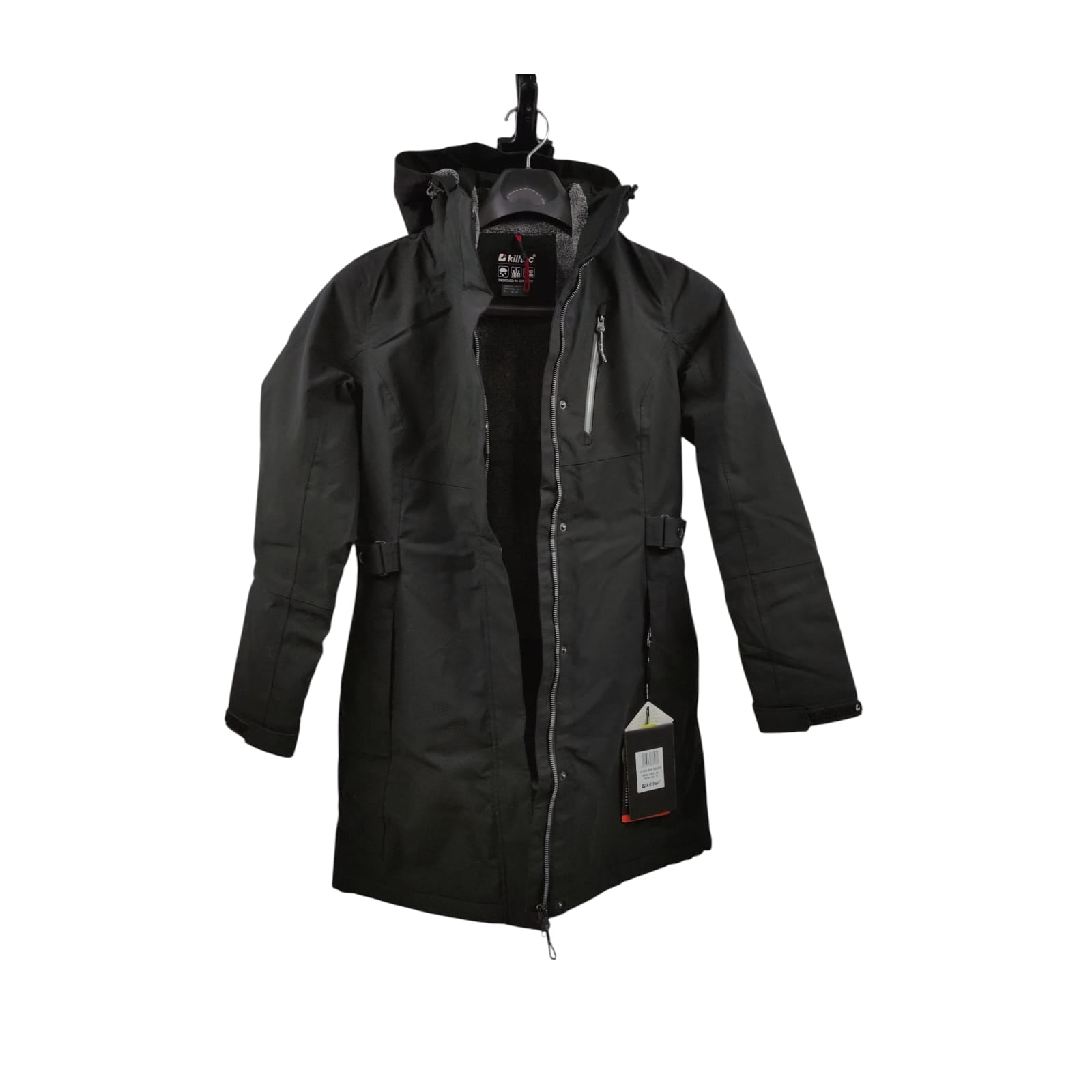 killtec Functional Parka Hood Black Size 36