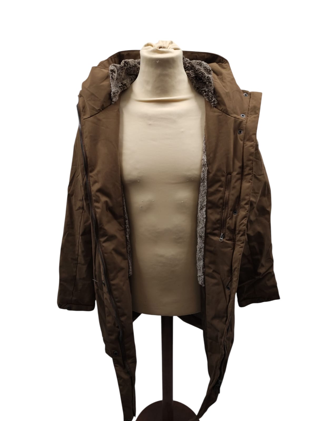 G.I.G.A. DX Winterparka Damen Gr. 46 Kamelbraun