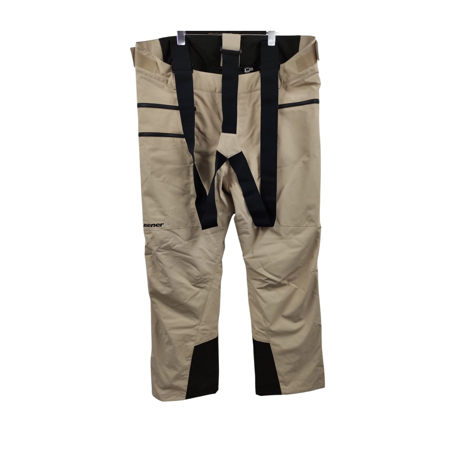 Ziener TRONADOR Men's Waterproof PFC-free Snowboard Pants White Size 58