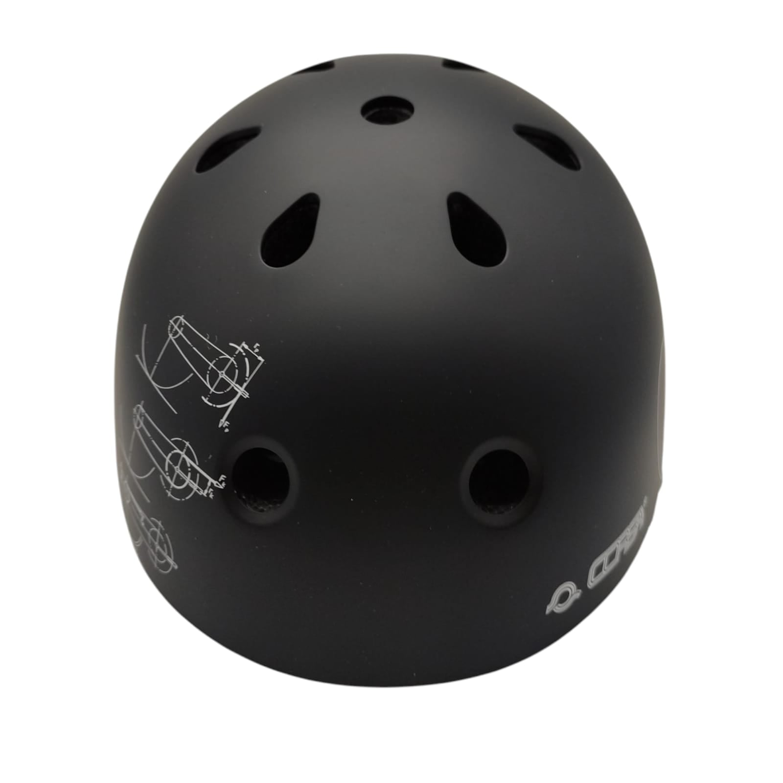 Asvert Fahrradhelm Kinderhelm verstellbar 48–54 cm