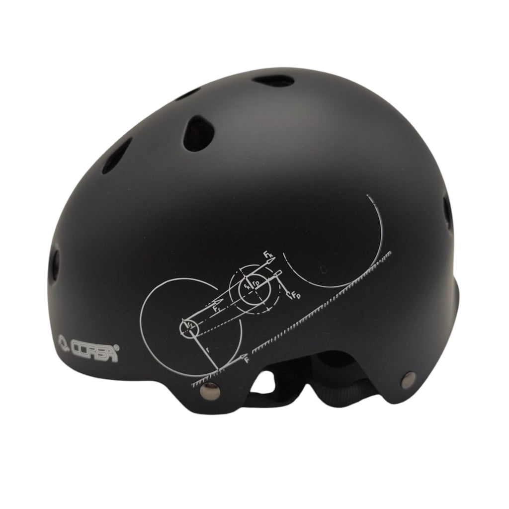 Asvert Fahrradhelm Kinderhelm verstellbar 48–54 cm
