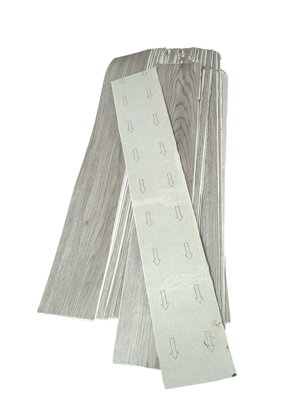 EasyFloor Self-Adhesive Vinyl Flooring Wood Look Grey 15x90 cm 35 Pieces