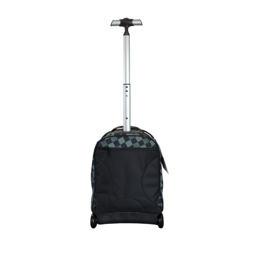 APPACK 3-in-1 Backpack with Detachable Trolley Function School Travel