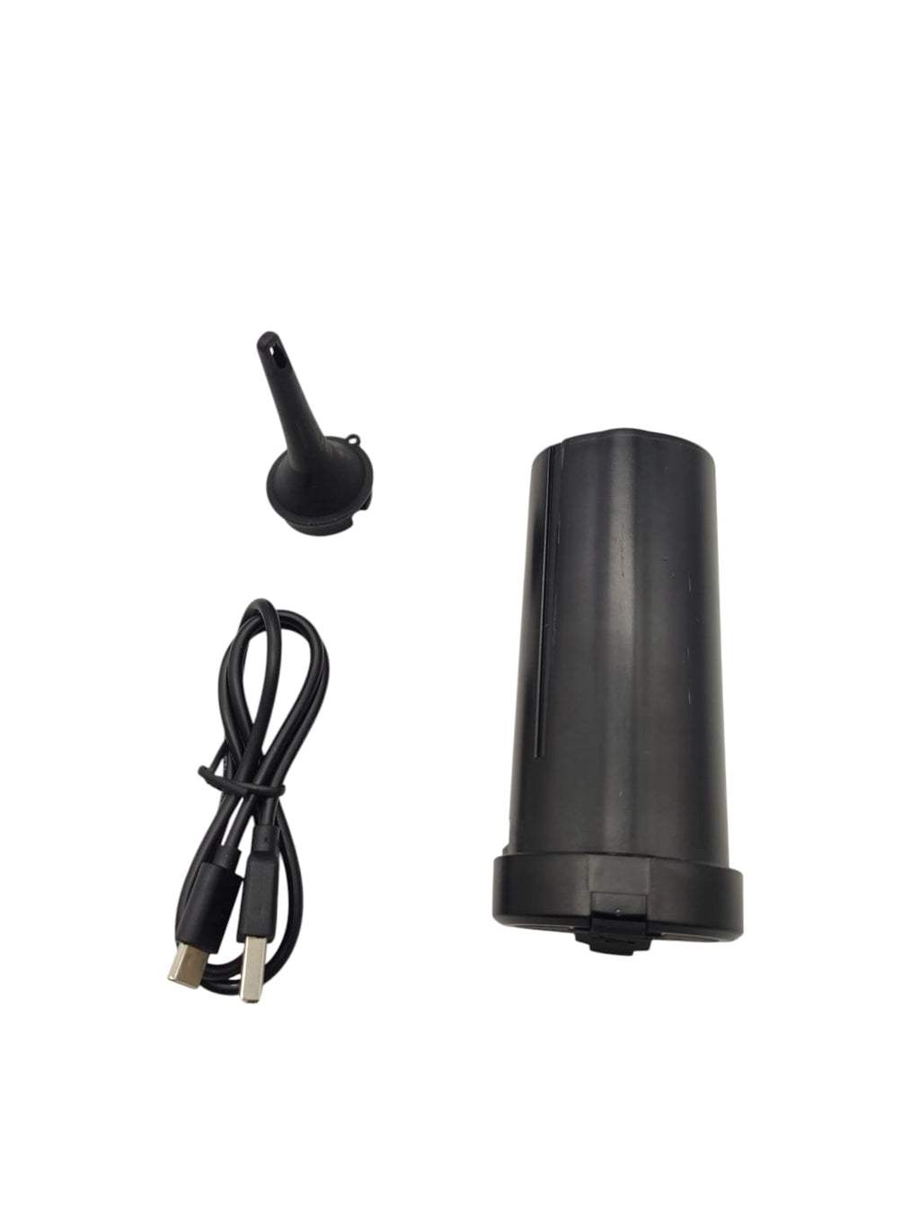 R MOVE RUNACC Elektrische Luftpumpe wiederaufladbar LED mit 3 Düsen Inflator