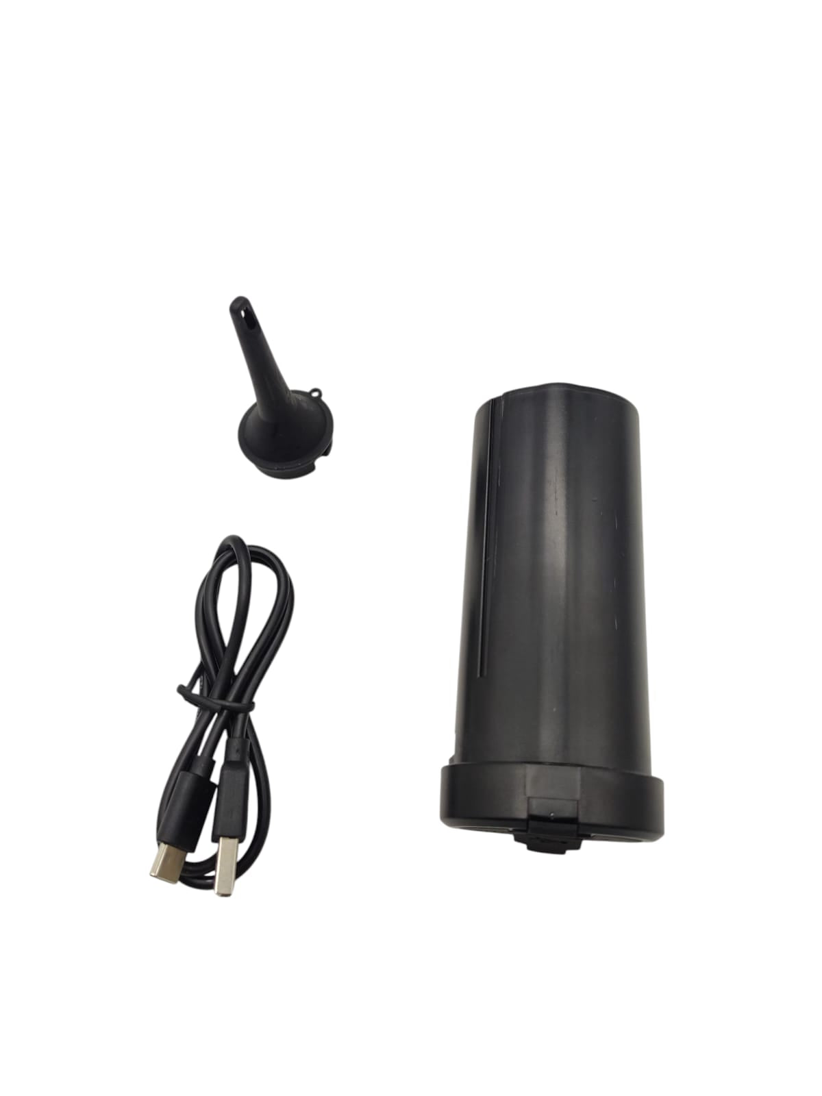 R MOVE RUNACC Elektrische Luftpumpe wiederaufladbar LED mit 3 Düsen Inflator