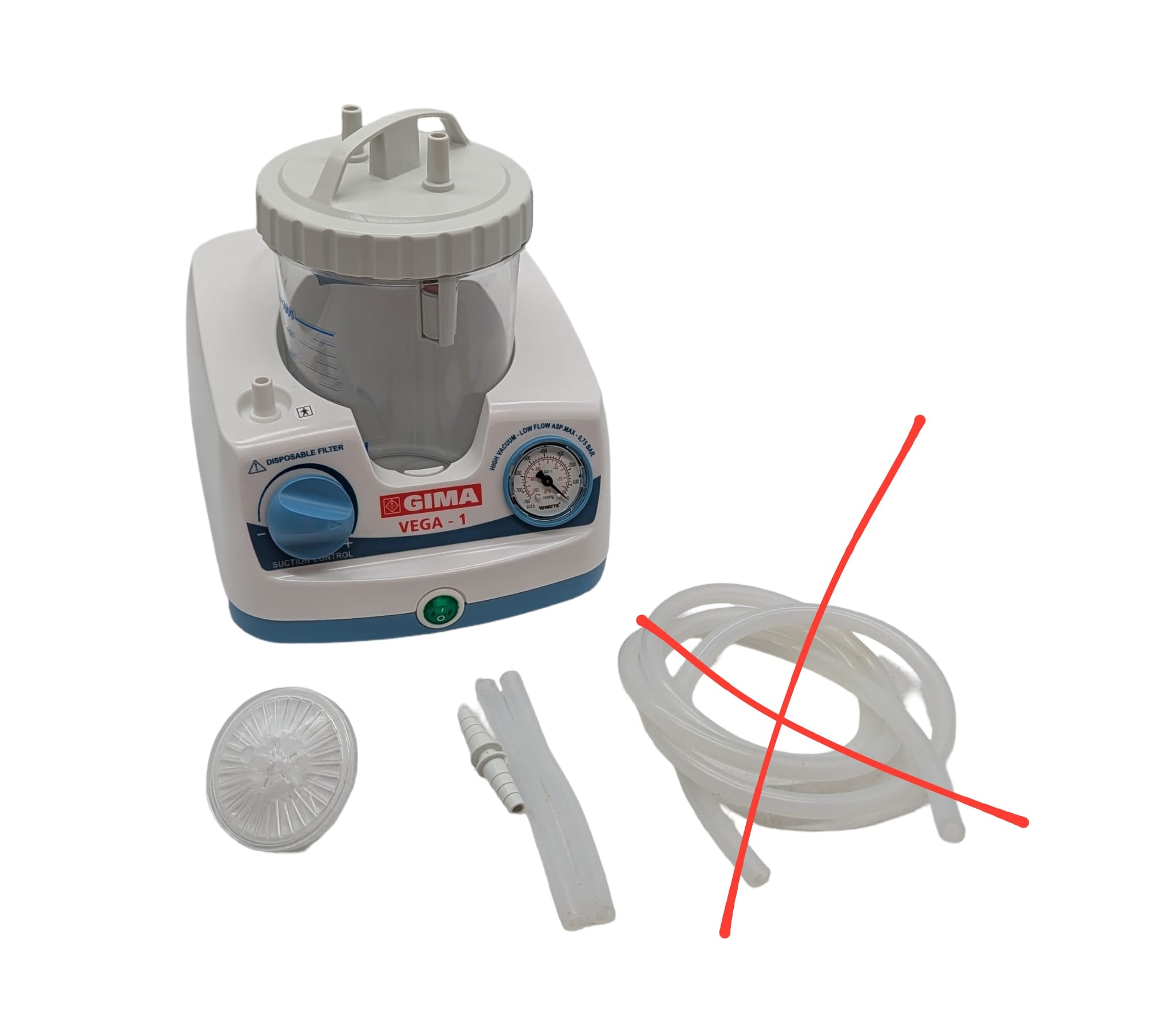GIMA 28209 Vega Uno Surgical Aspirator Suction Device Minor Surgery