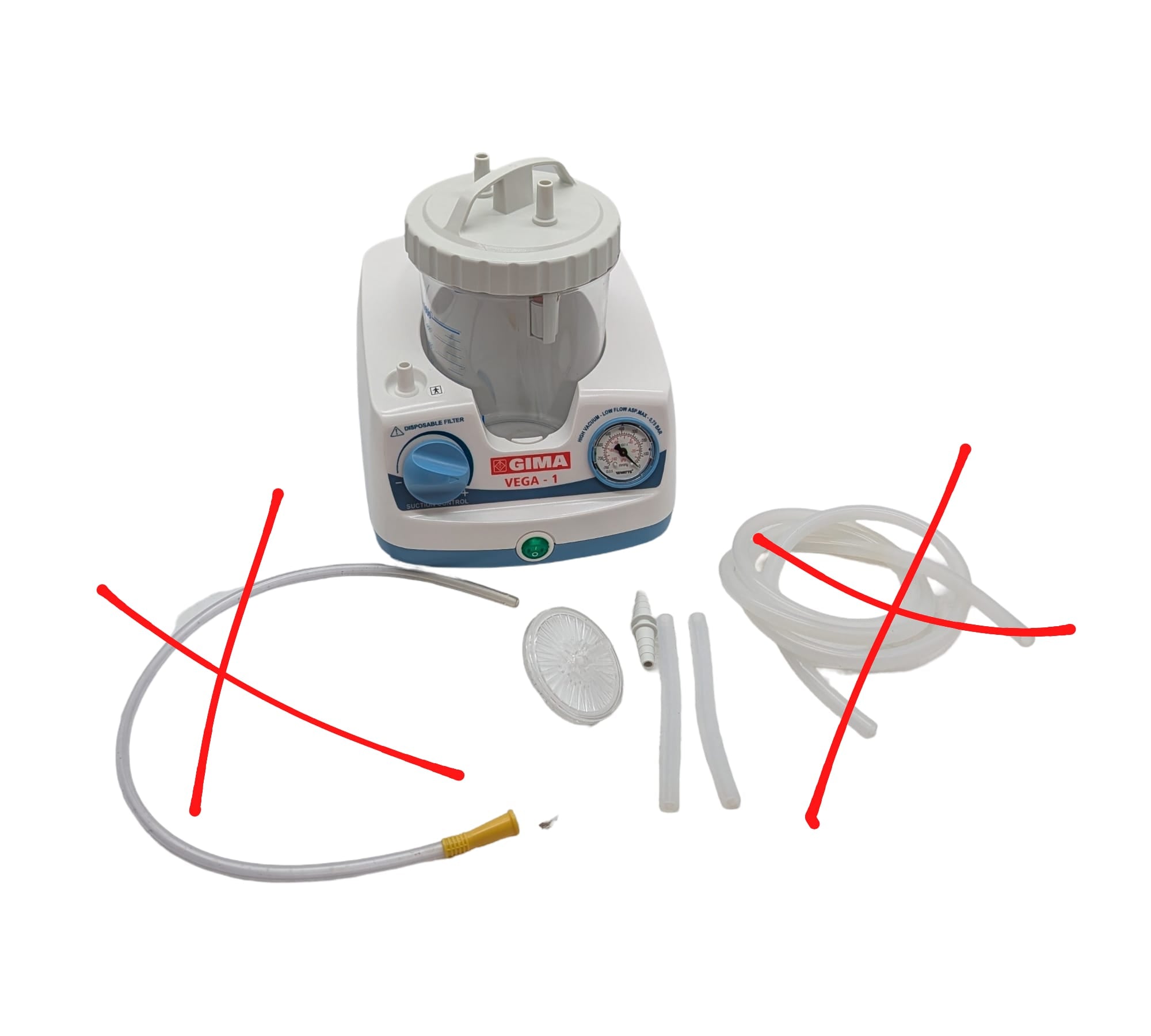 GIMA 28209 Vega Uno Surgical Aspirator Suction Device Minor Surgery