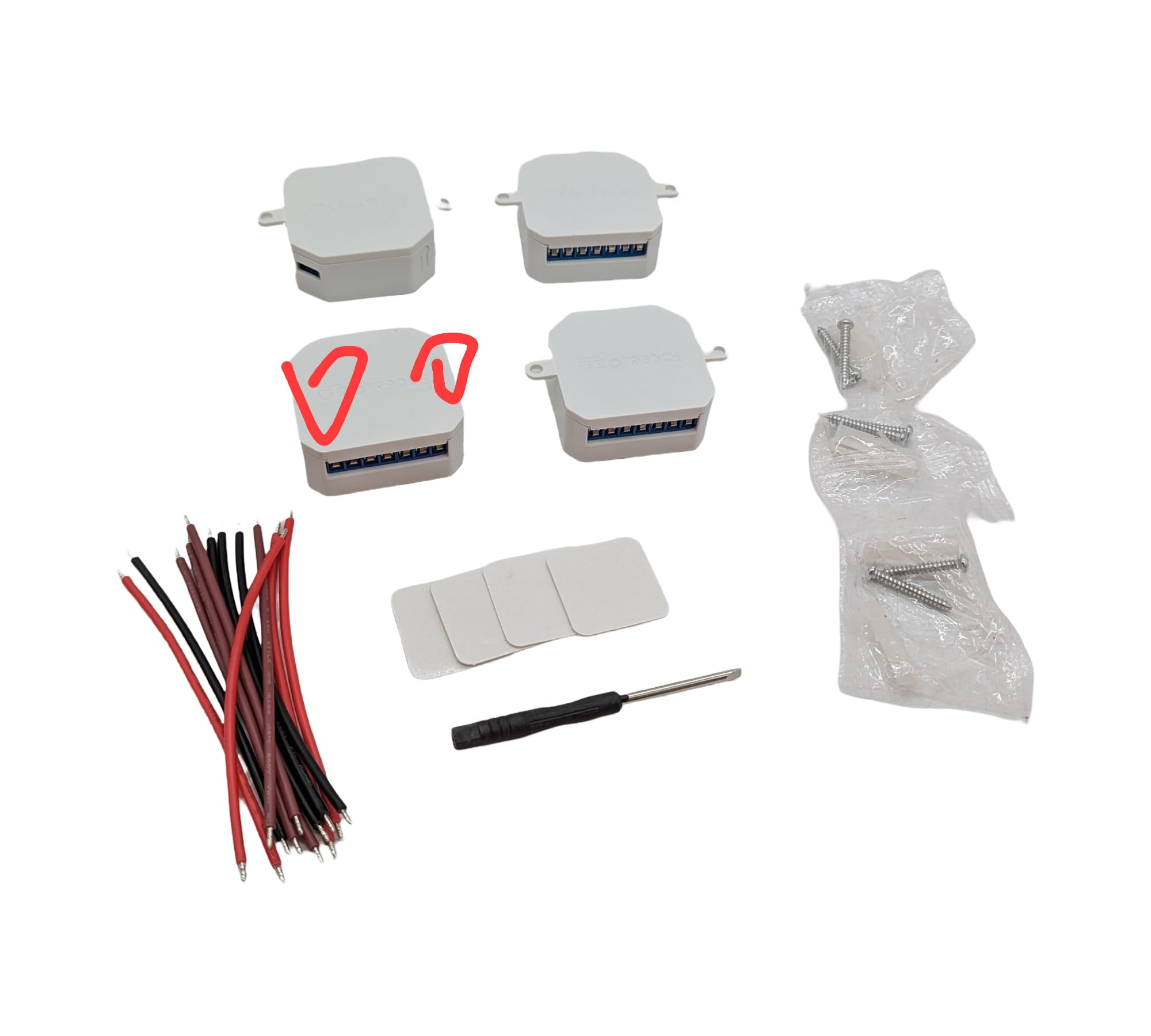 LoraTap Rollladenmodul WLAN 4-fach Schalter
