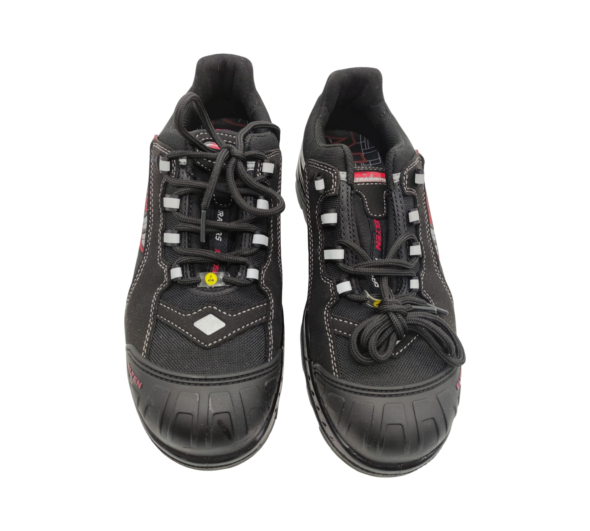 ELTEN SENEX Pro ESD S3 Sicherheitsschuhe Schwarz/Rot 41